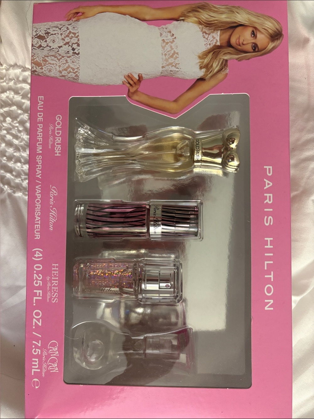 Paris Hilton Pink and Gold Gold Rush Gift Set